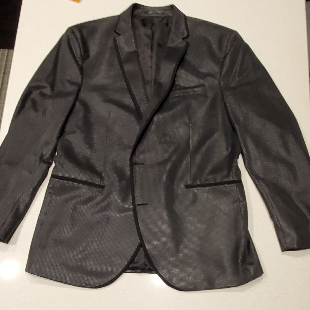 Kenneth Cole Reaction Jacket black and silver